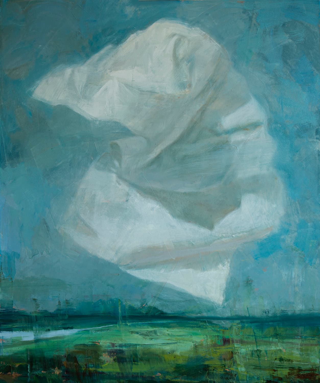 Tempest No. 2, Oil on canvas, 60 x 50 in.