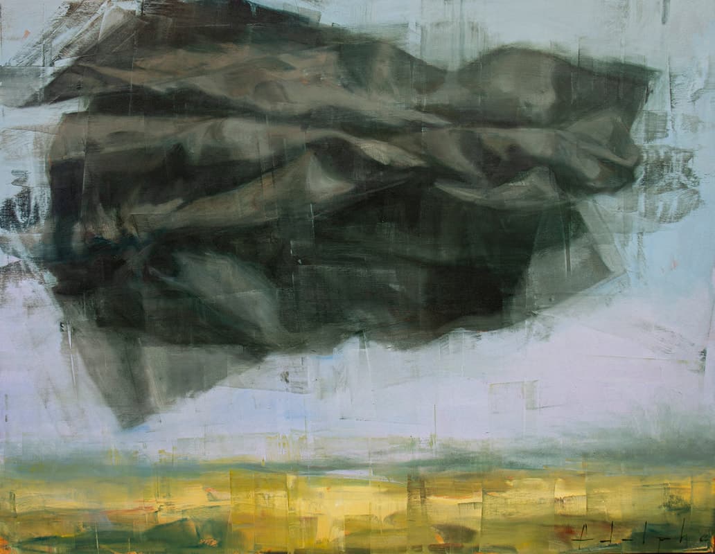 An Inspiration No. 2, Oil on canvas, 65 x 80 in.