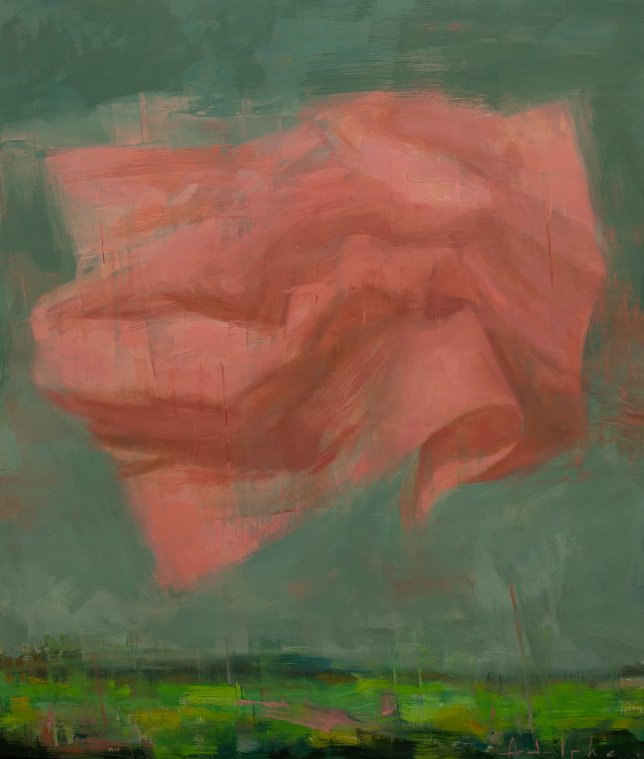 Another Promise No. 5, Oil on canvas, 60 x 50 in.