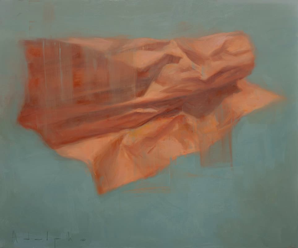 A Herald No. 1, Oil on canvas 50 x 60 in.