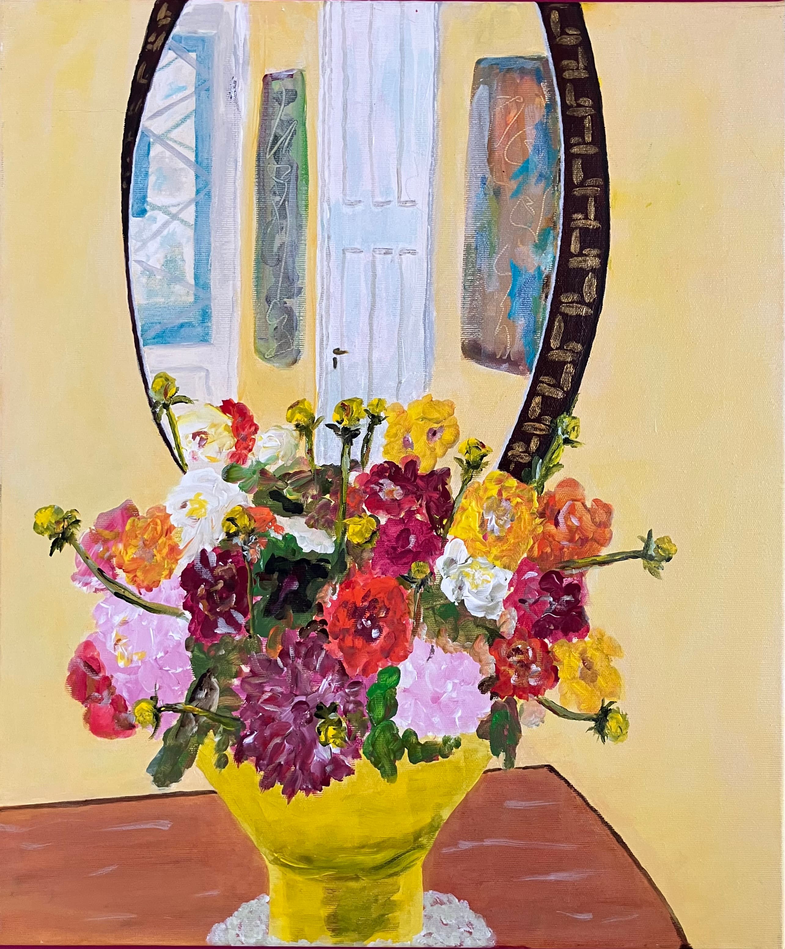 Bouquet and Mirror