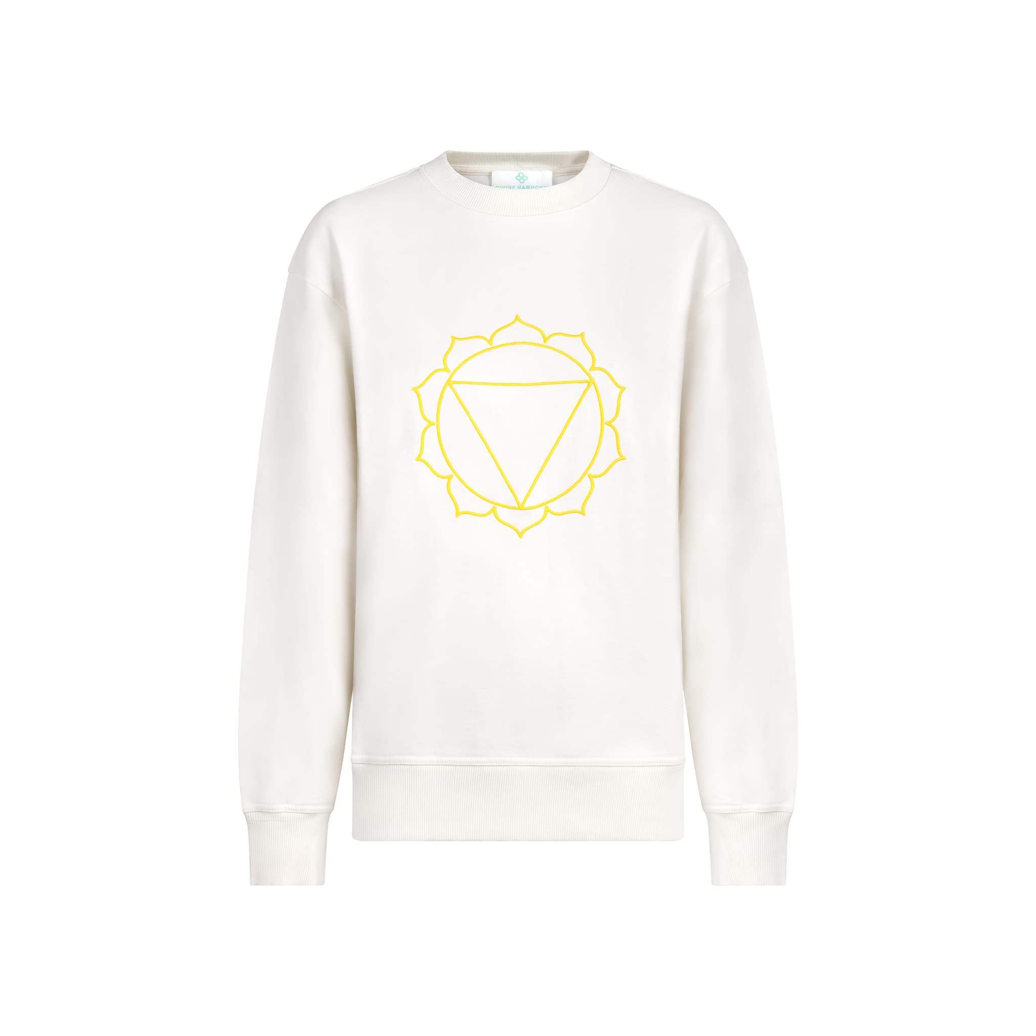 Solar Plexus Chakra Unisex Sweatshirt in Organic Cotton