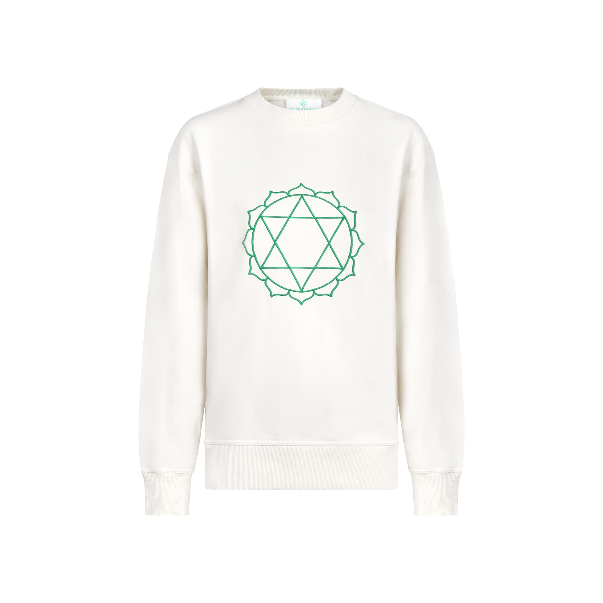 Heart Chakra Unisex Sweatshirt in Organic Cotton