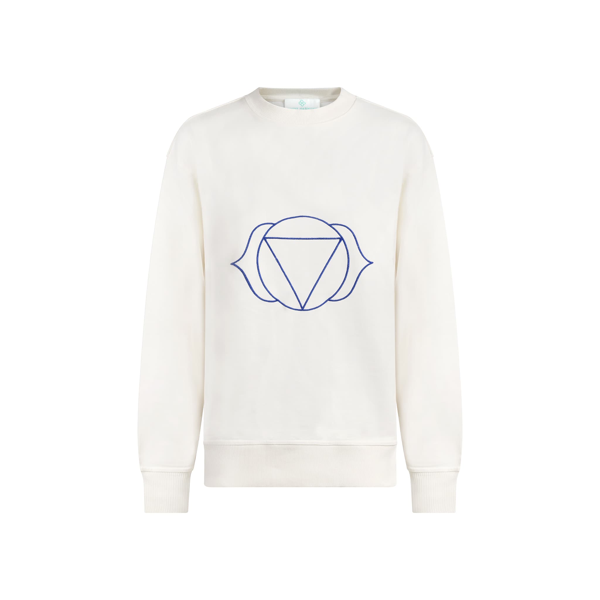 3rd Eye Chakra Unisex Sweatshirt in Organic Cotton