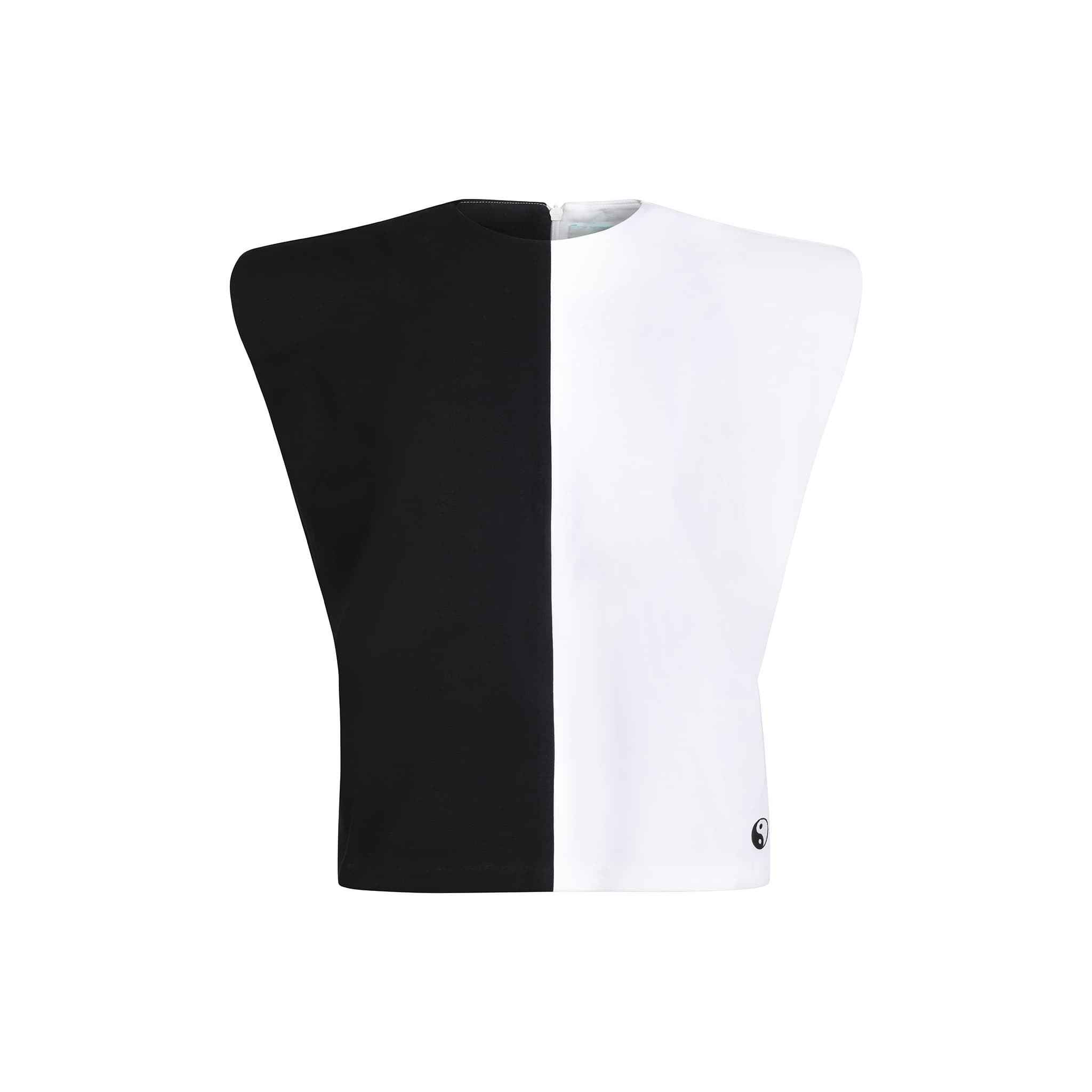 Yin & Yang Top in Organic Cotton