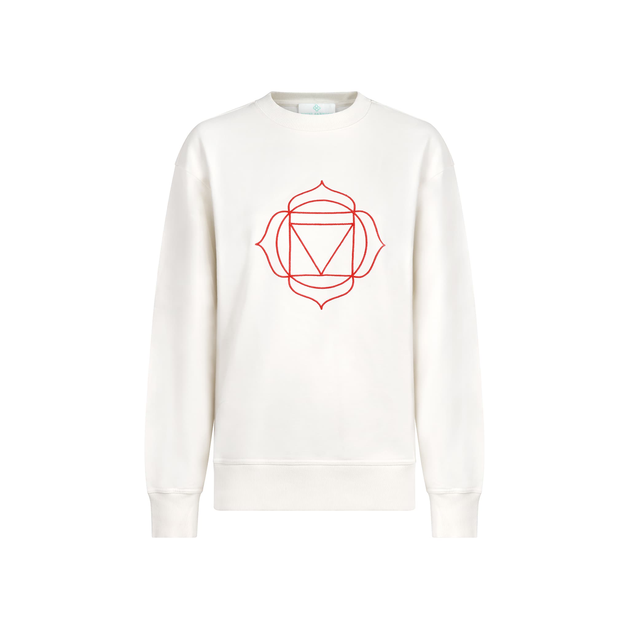 Root Chakra Unisex Sweatshirt in Organic Cotton