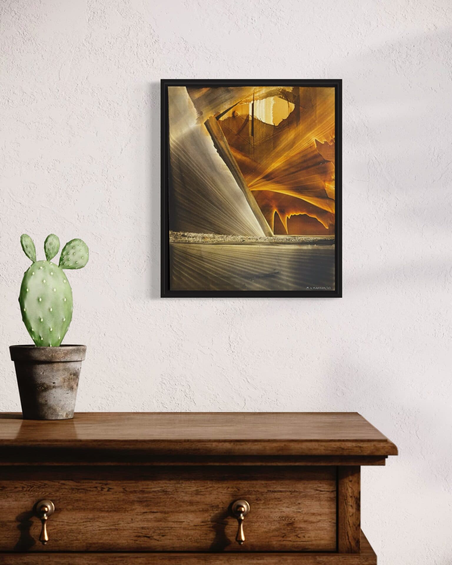 “On a Journey” | Uniqie work! | Hand painted | Oil on panel | 27 x 33 cm |