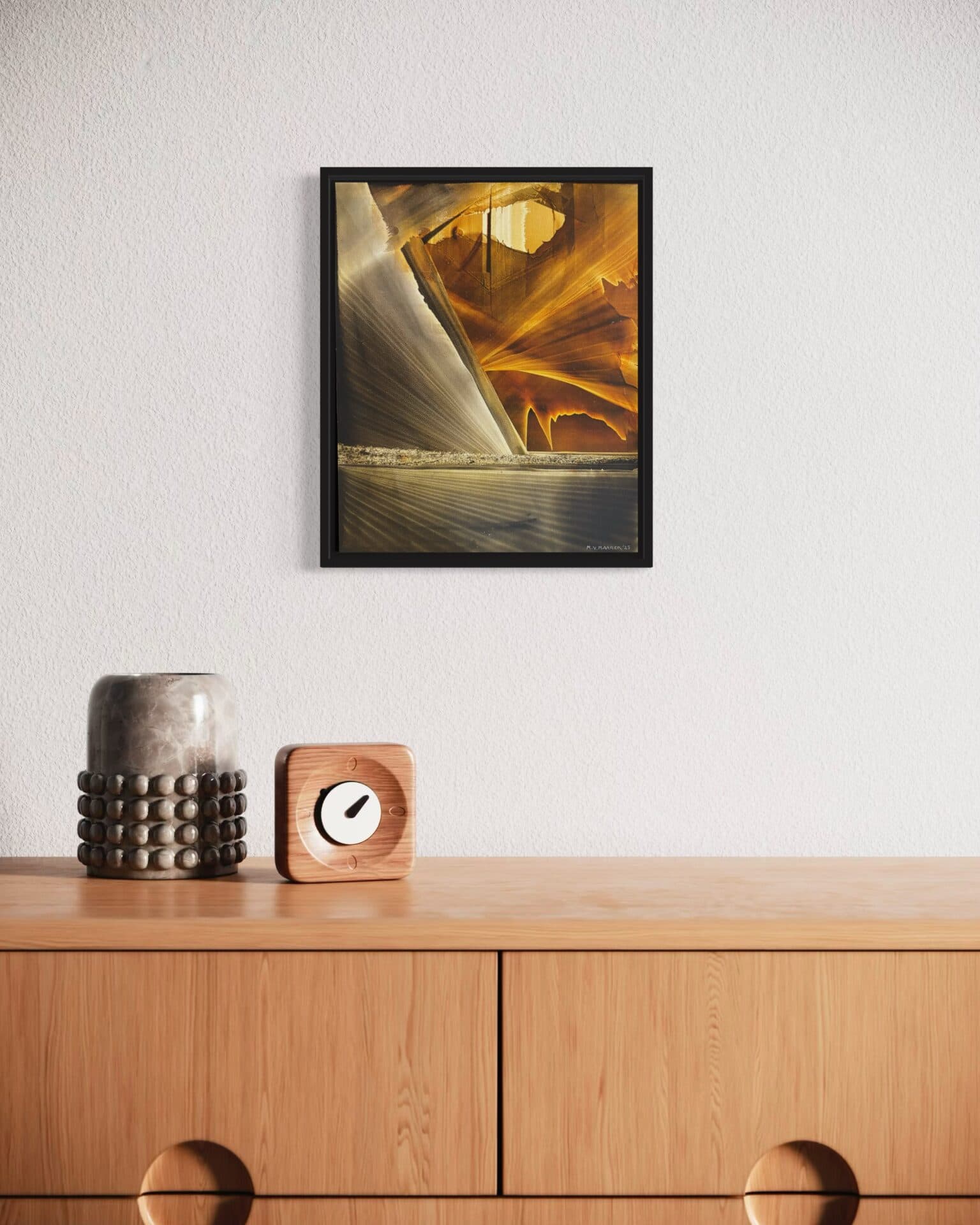 “On a Journey” | Uniqie work! | Hand painted | Oil on panel | 27 x 33 cm |