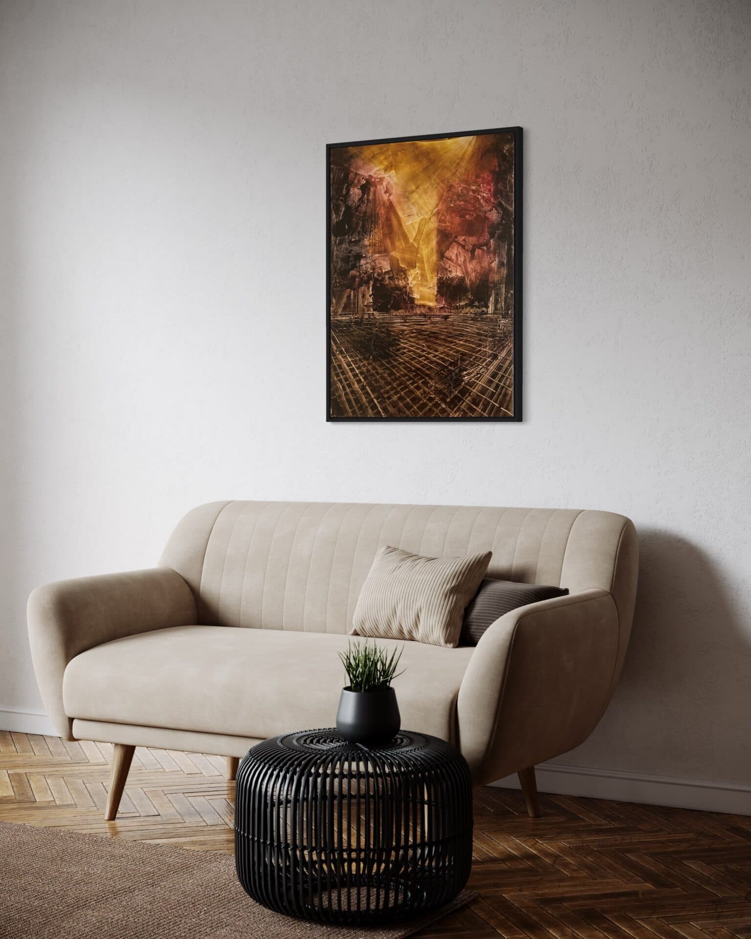 “Breakthrough” | Uniqie work! |  Hand painted! | Oil on canvas | 60 x 80 cm - Framed
