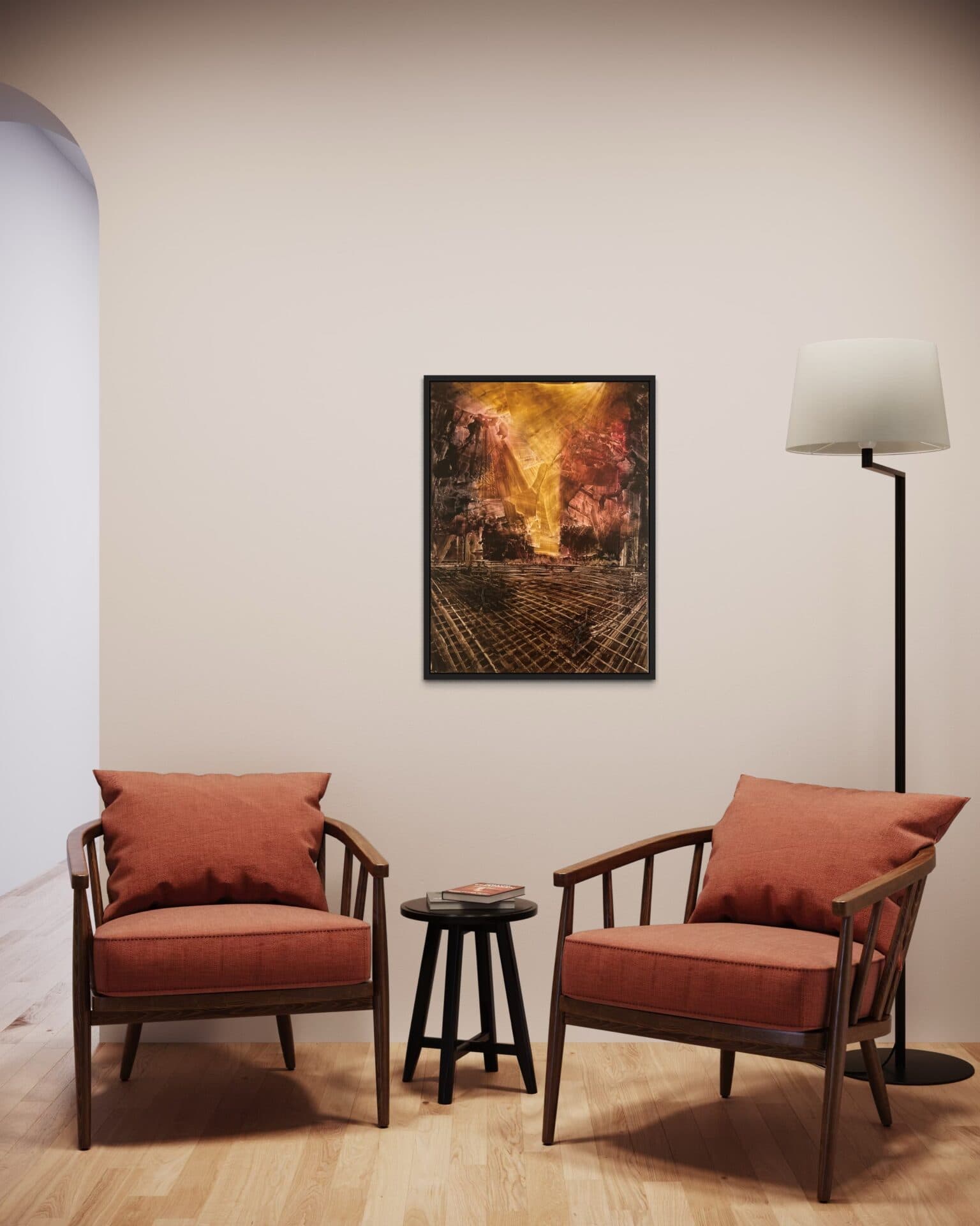 “Breakthrough” | Uniqie work! |  Hand painted! | Oil on canvas | 60 x 80 cm - Framed