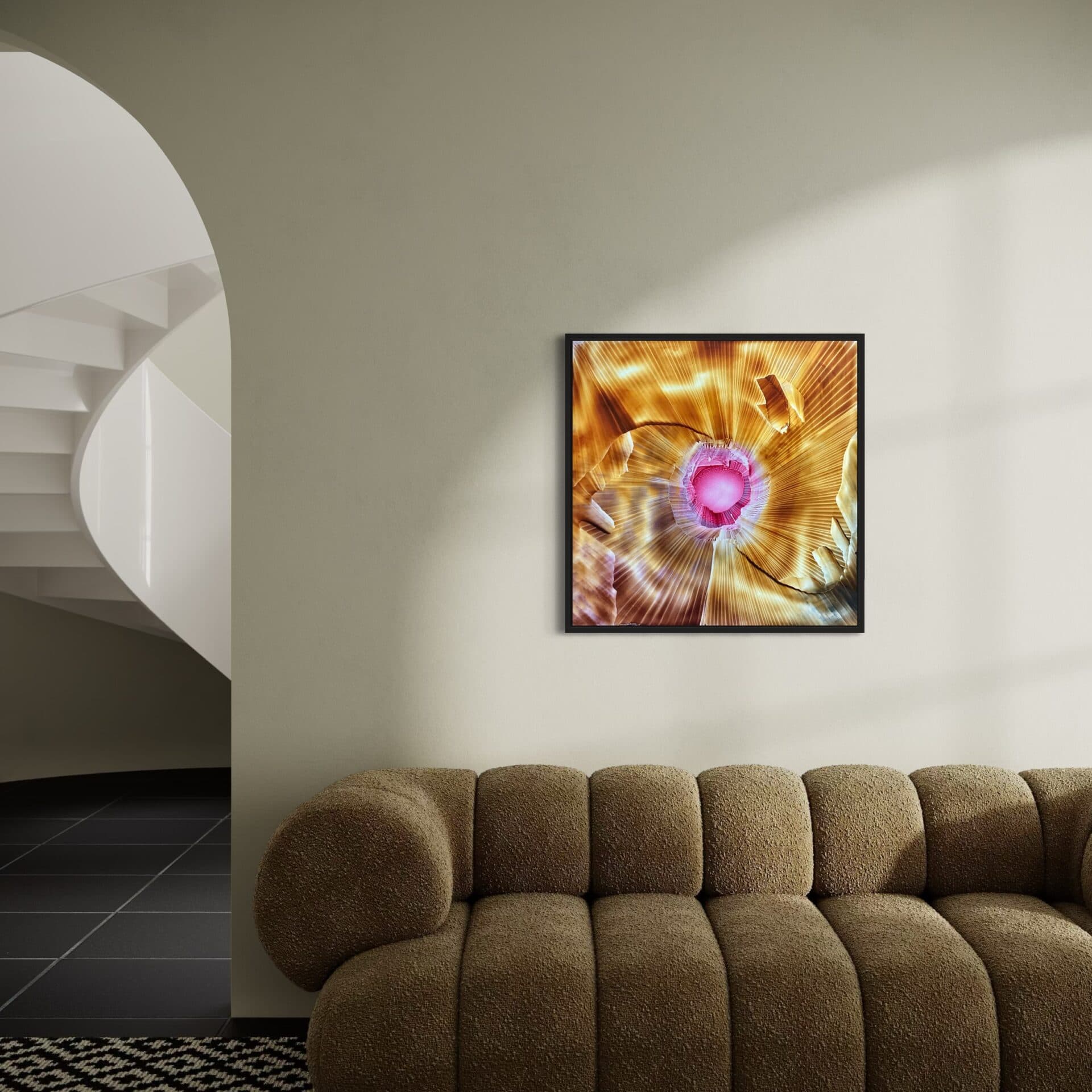 “Presence” | Uniqie work! | Hand painted!| Oil on panel | 80 x 80 cm - Framed