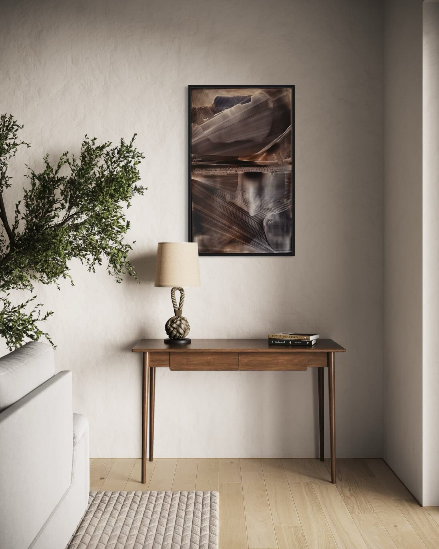 “Transition” | Unique work | Hand painted| Oil on panel | 104 x 64 cm - Framed