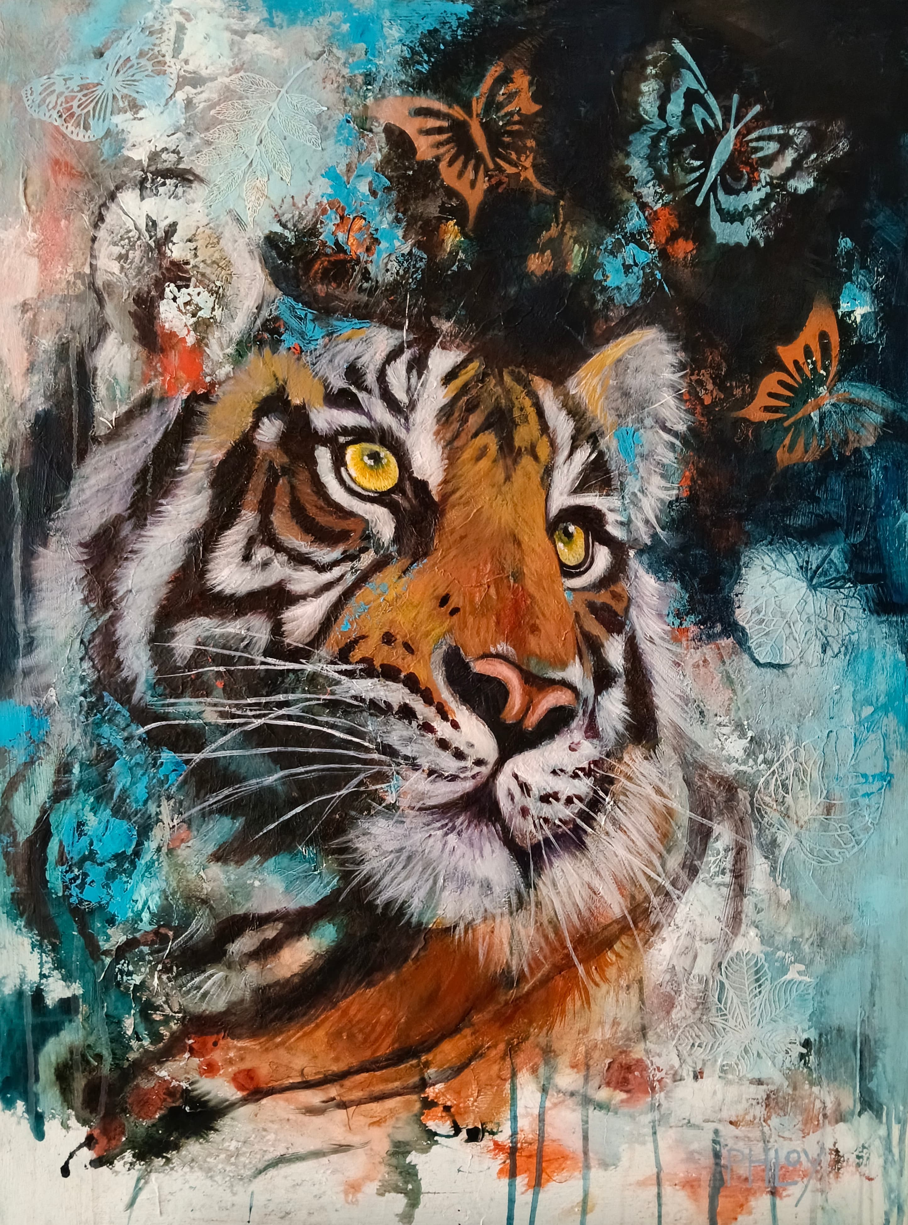 Spirit of the wild wildlife painting