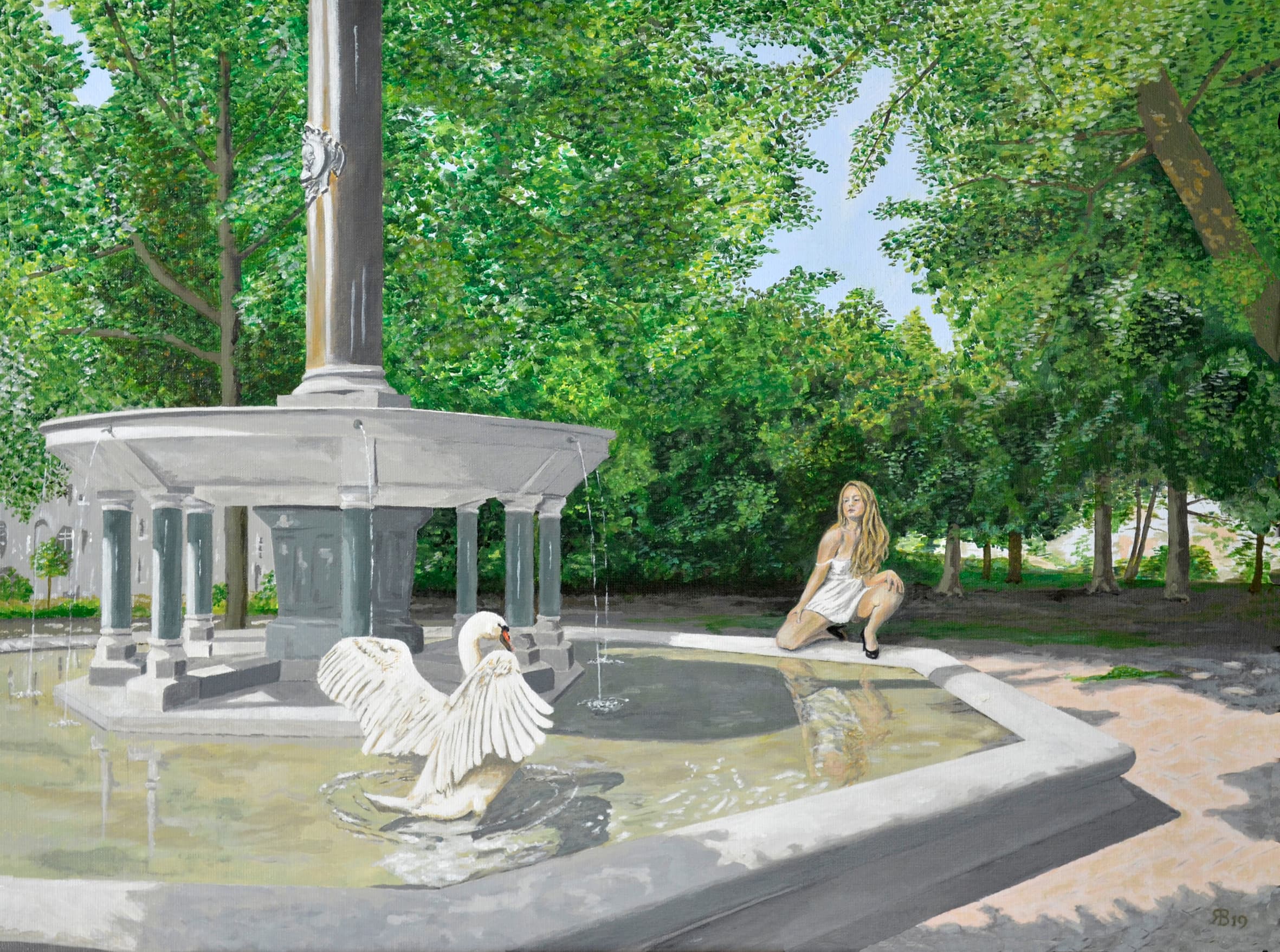 Leda and the swan