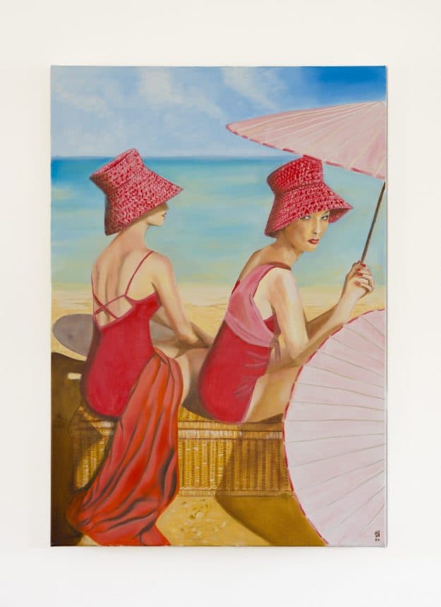 Vanity Beach (Original Oil Painting on Canvas - 100 x 70cm)