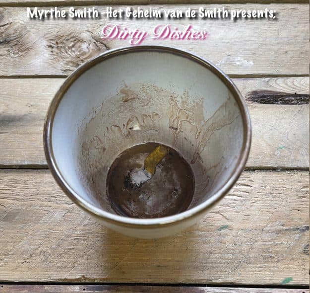from the series; "Dirty Dishes” Mug.02  coffee,cigarette