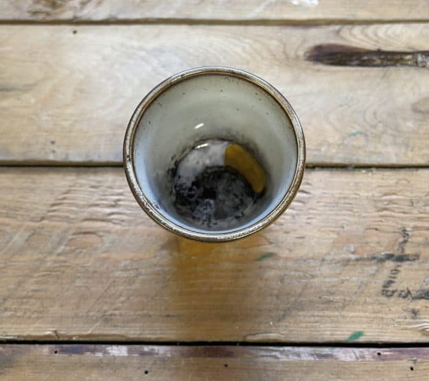 from the series; "Dirty Dishes” Espresso.03  cigarette