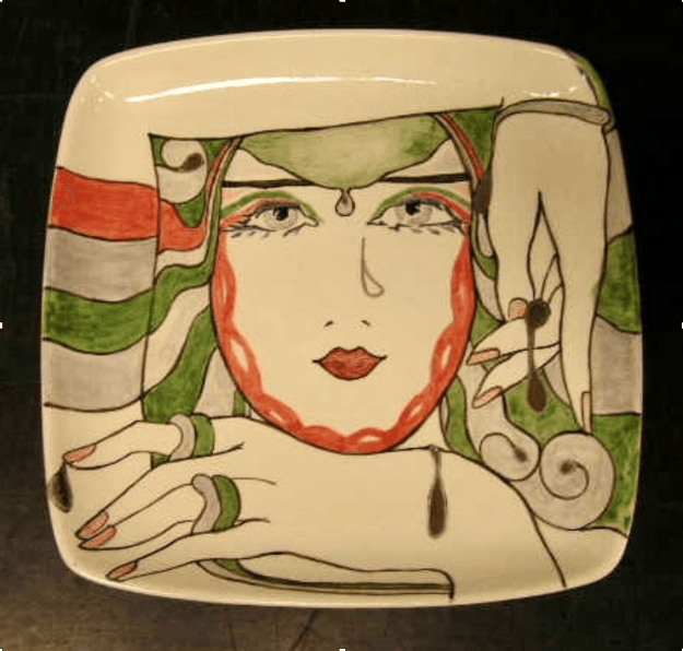 from the series: Art Deco, plates