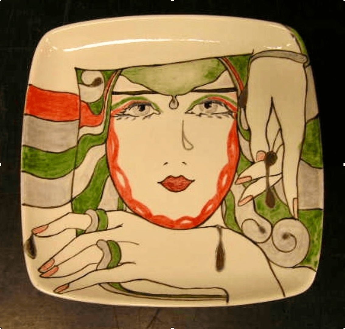 from the series: Art Deco, plates