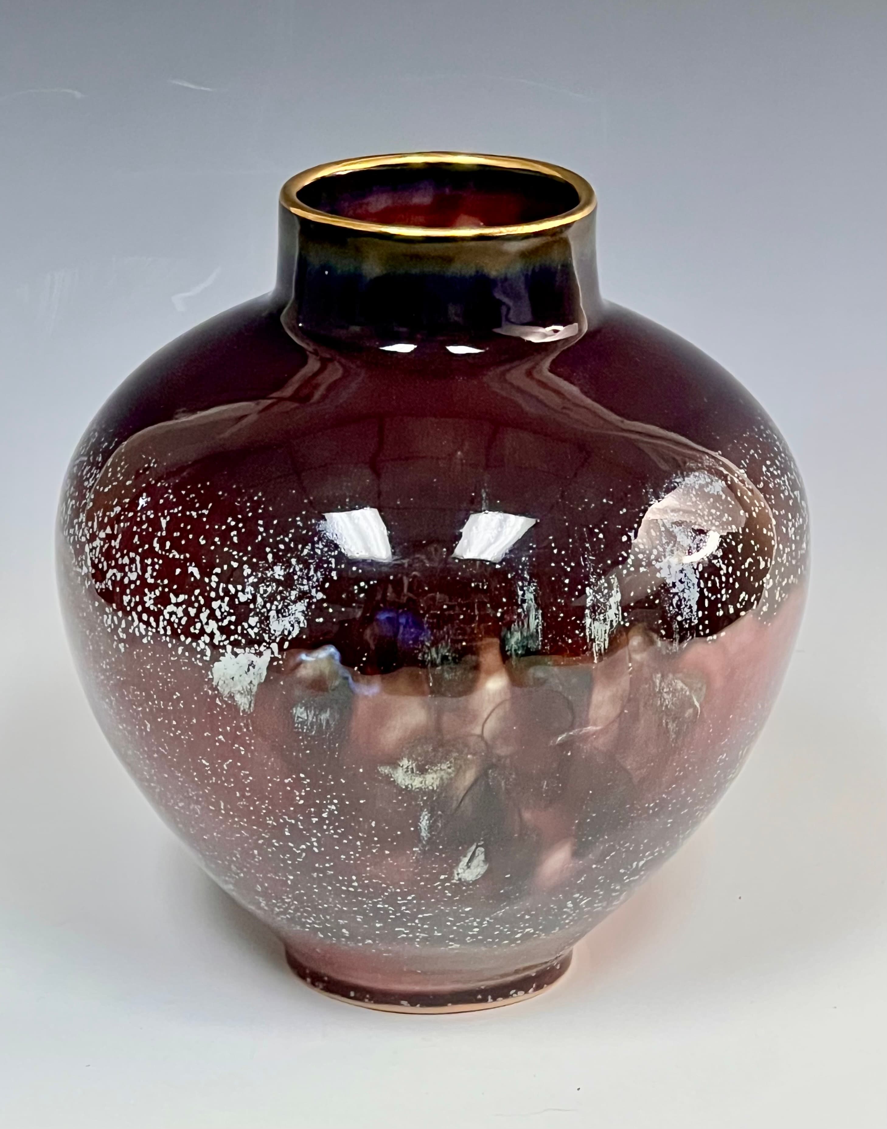 Red Porcelain Vase