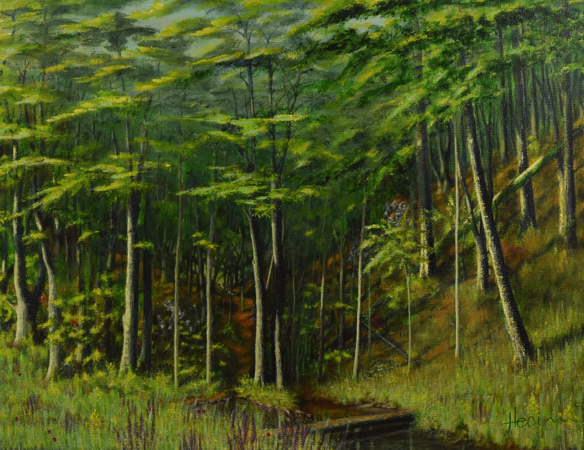 BY THE FOREST PATH