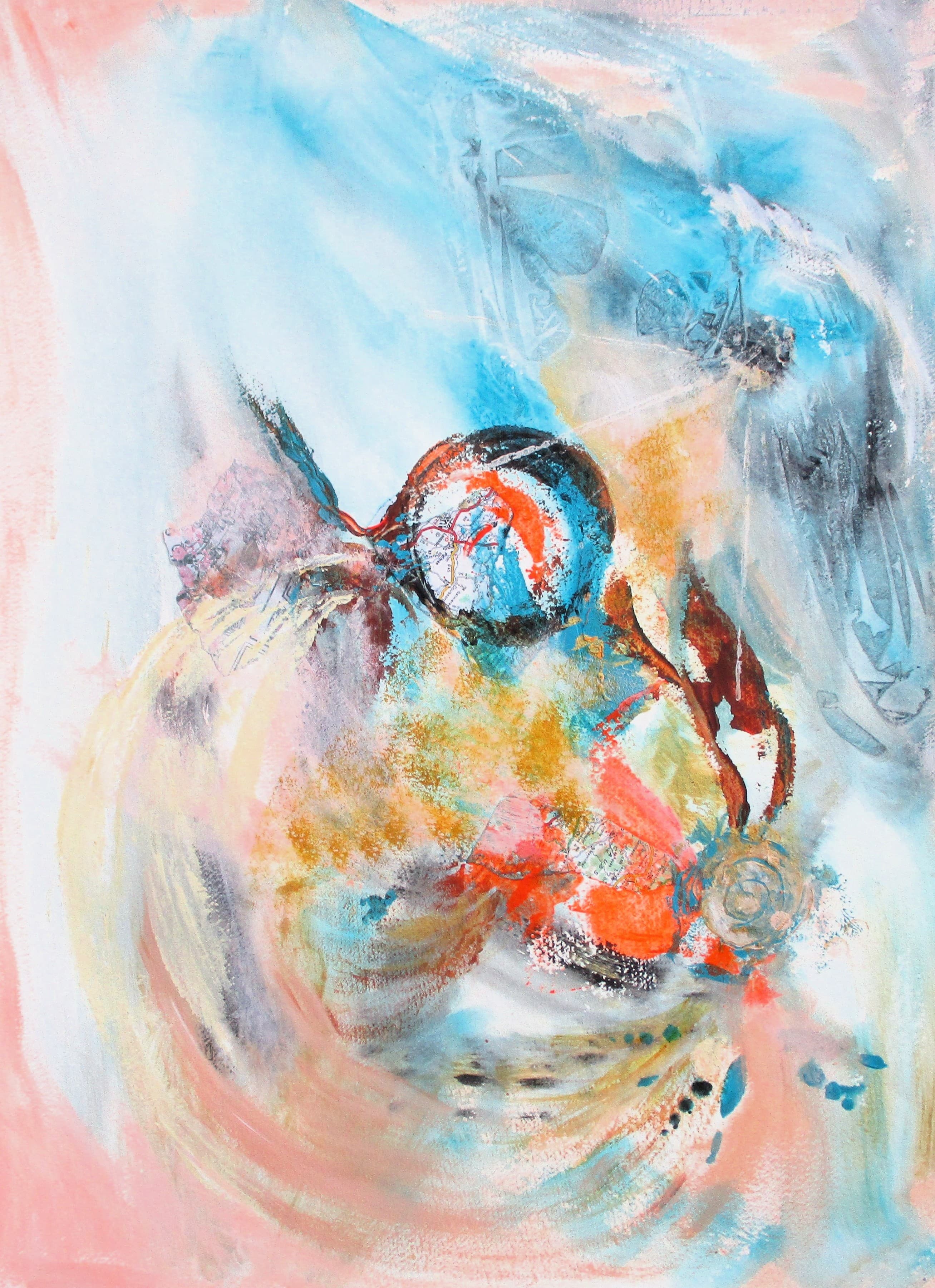 Acrylique sur papier