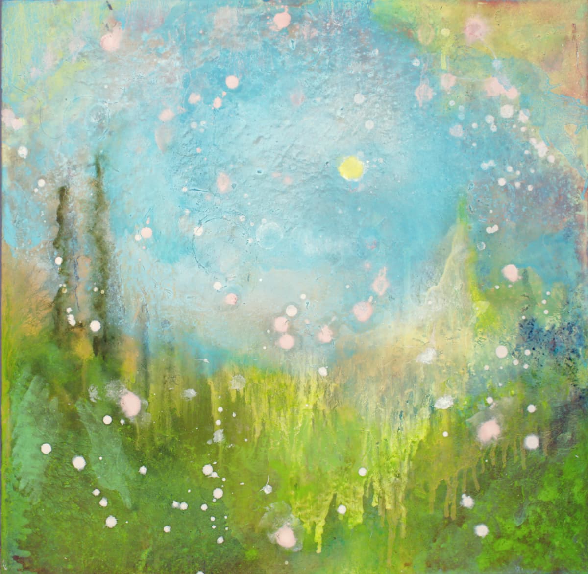 blue green yellow