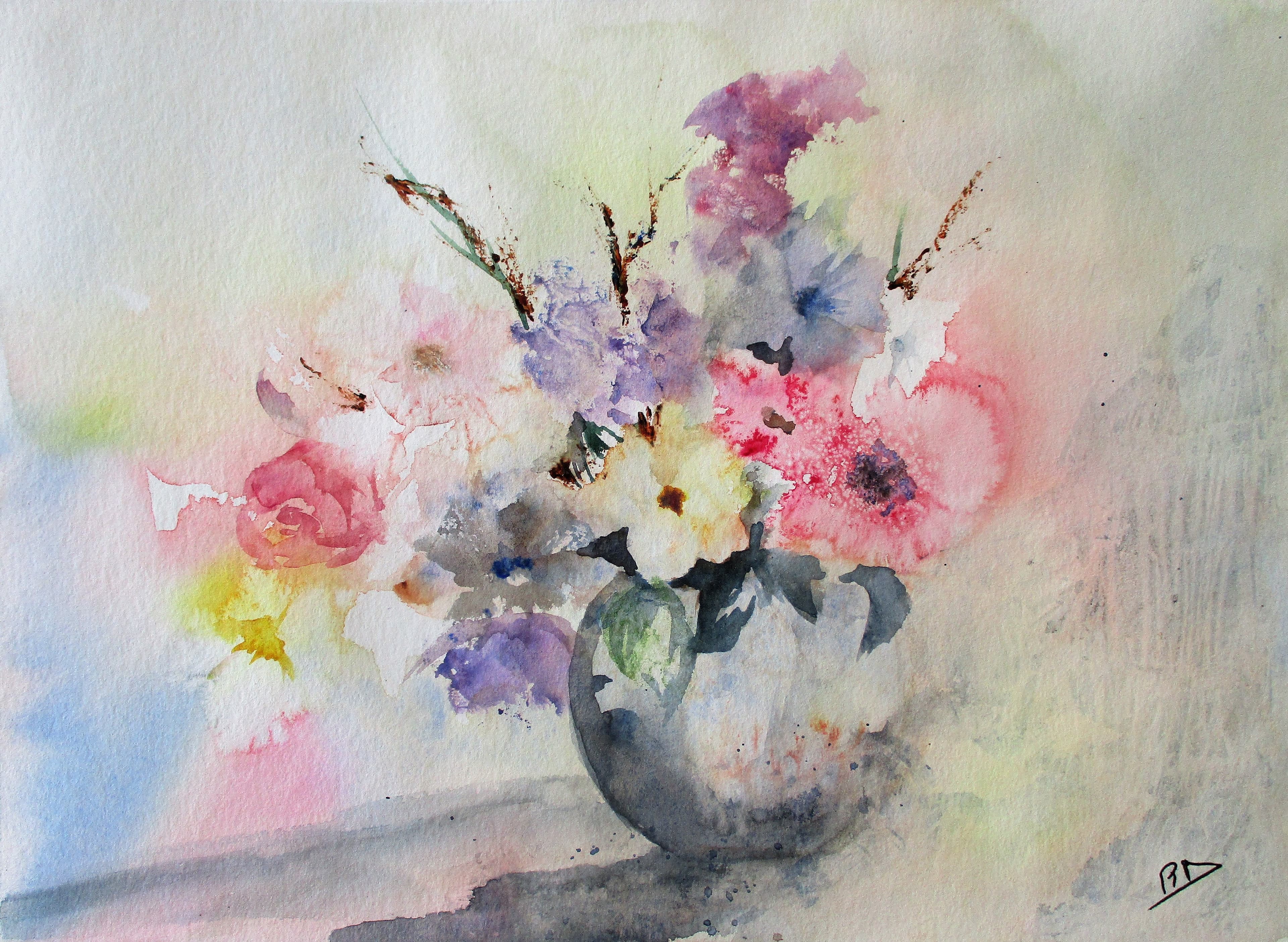 Aquarelle sur papier