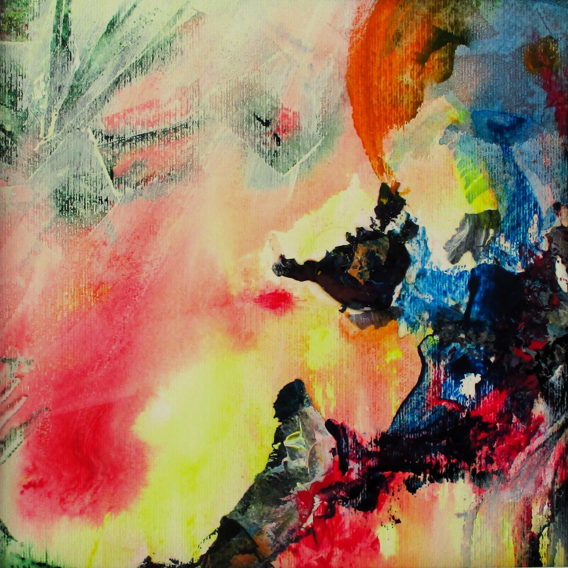 Aquarelle sur papier et collages