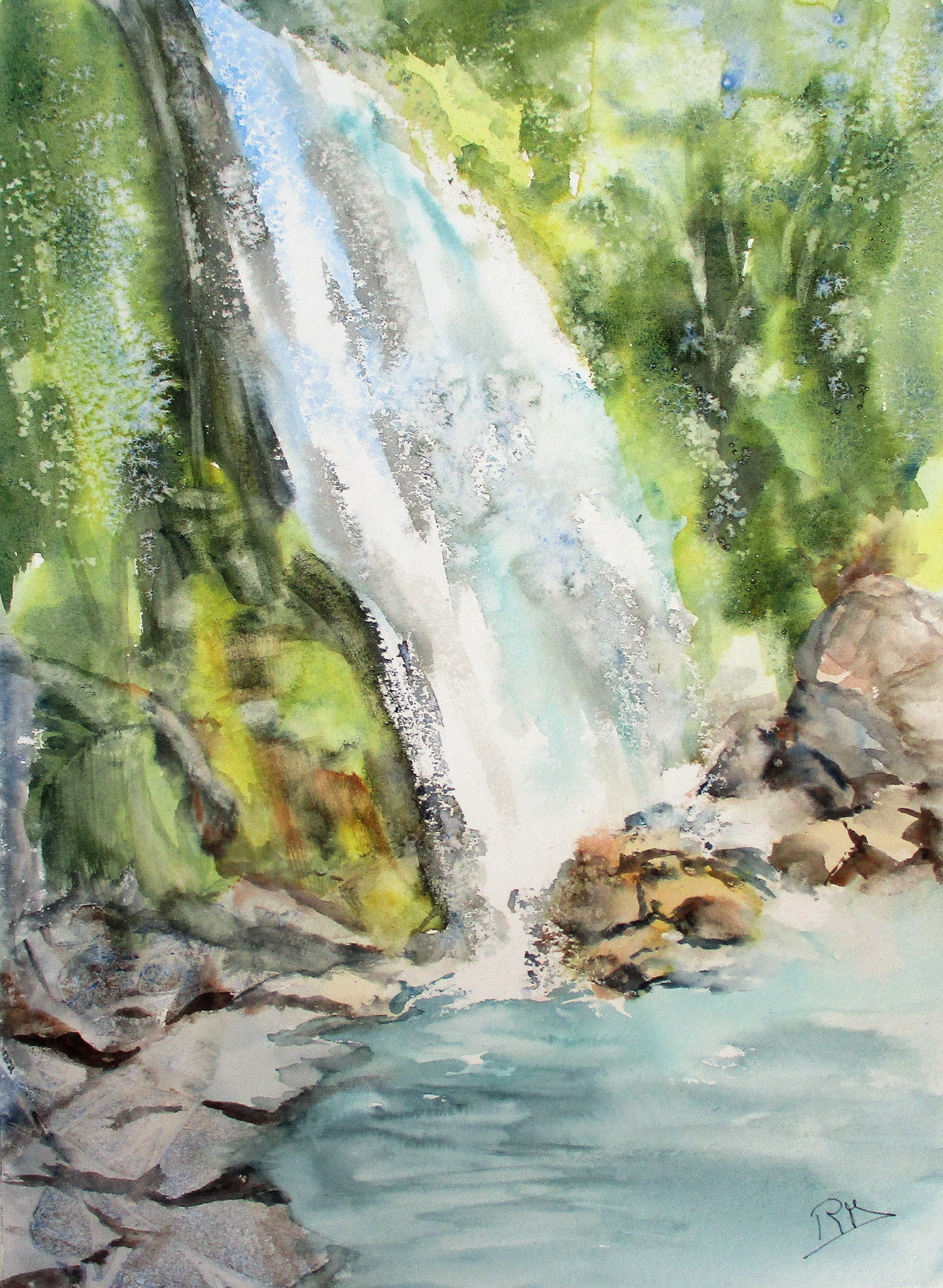 Aquarelle sur papier