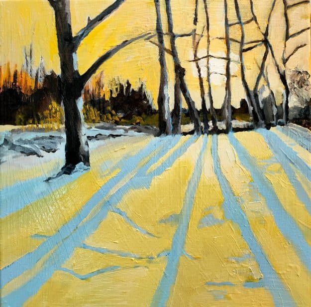 'Winter sunset'