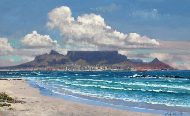 Cloud Shadows on Table Mountain