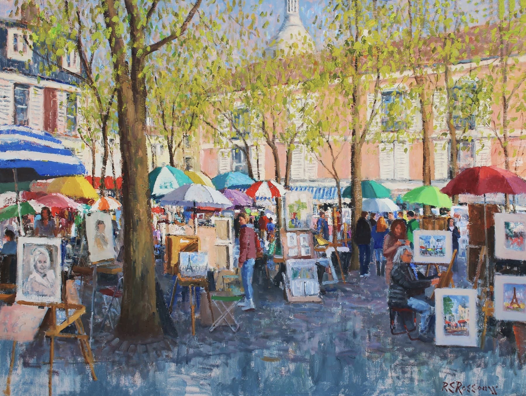 April Vibe, Montmartre, Paris