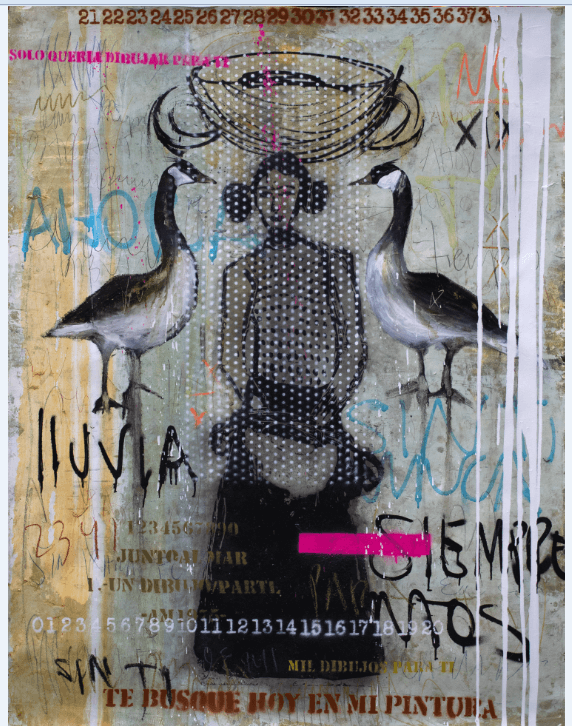 MUJER DE PÁJAROS