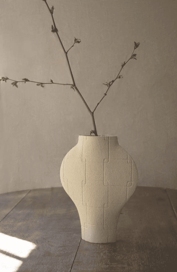 CERAMIC VASE ‘DAL N°1 - WHITE’