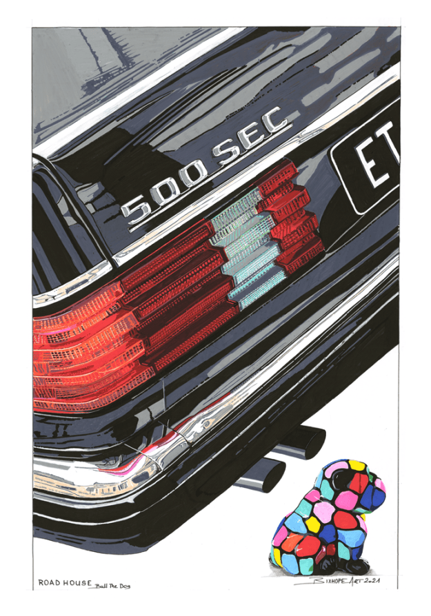ROAD HOUSE MERCEDES 500 SEC