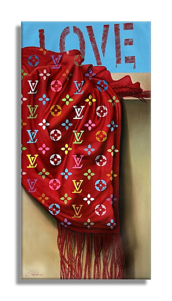 Love Vuitton Love – Original Paintings on Canvas