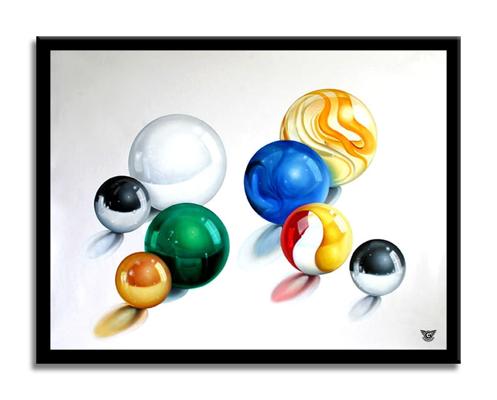 Crystal universe – Original Painting, Oil on Canvas