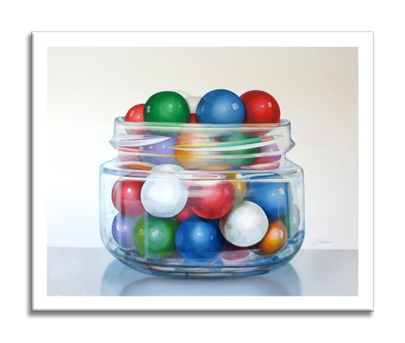 Bubble Gum 2- Original Painting on Canvas