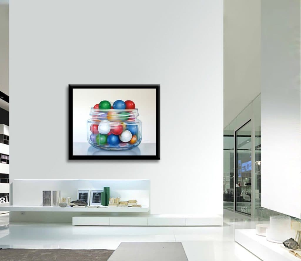 Bubble Gum 2- Original Painting on Canvas