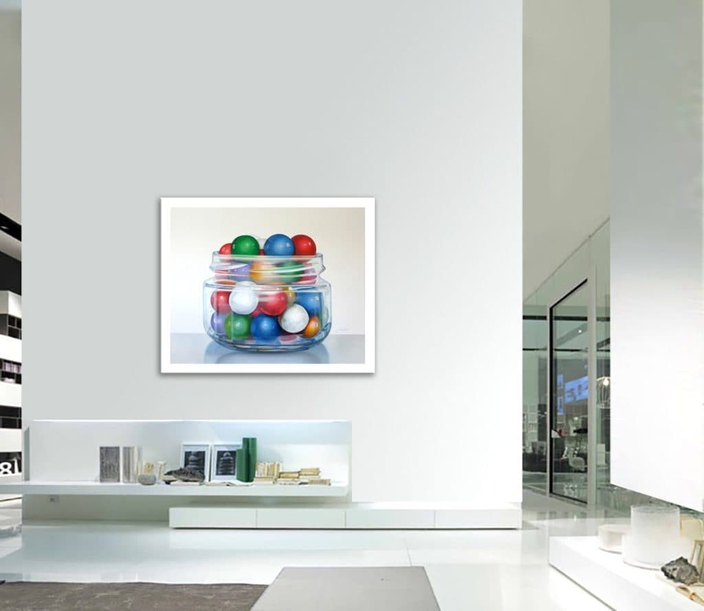 Bubble Gum 2- Original Painting on Canvas