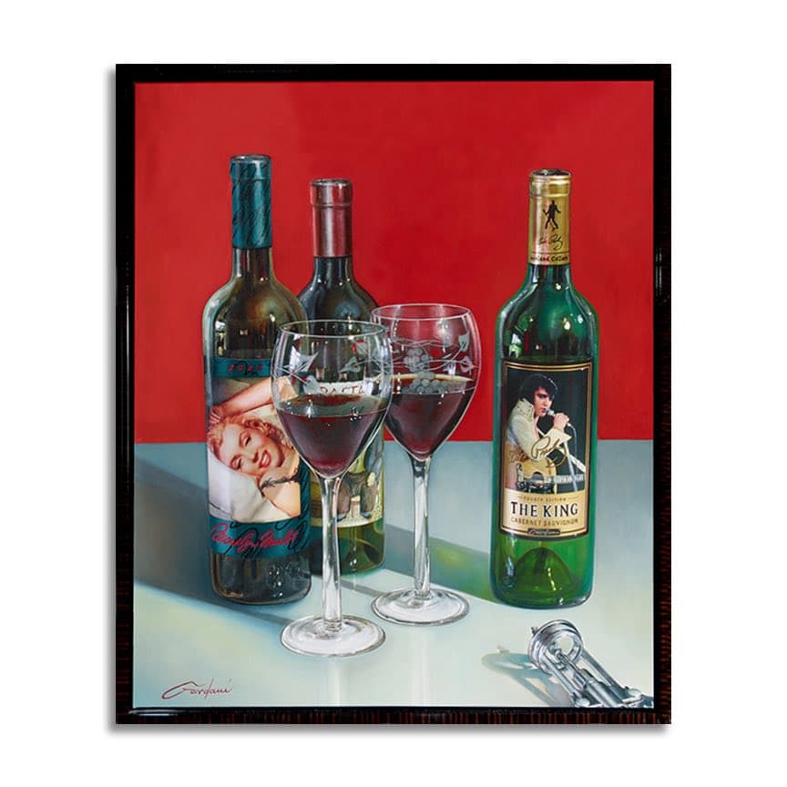 Marilyn Elvis Forever - Original Painting on Canvas