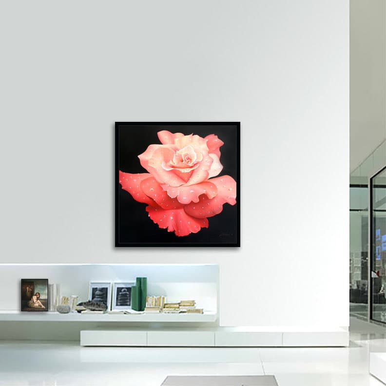 Le Rose – Original Painting on Canvas