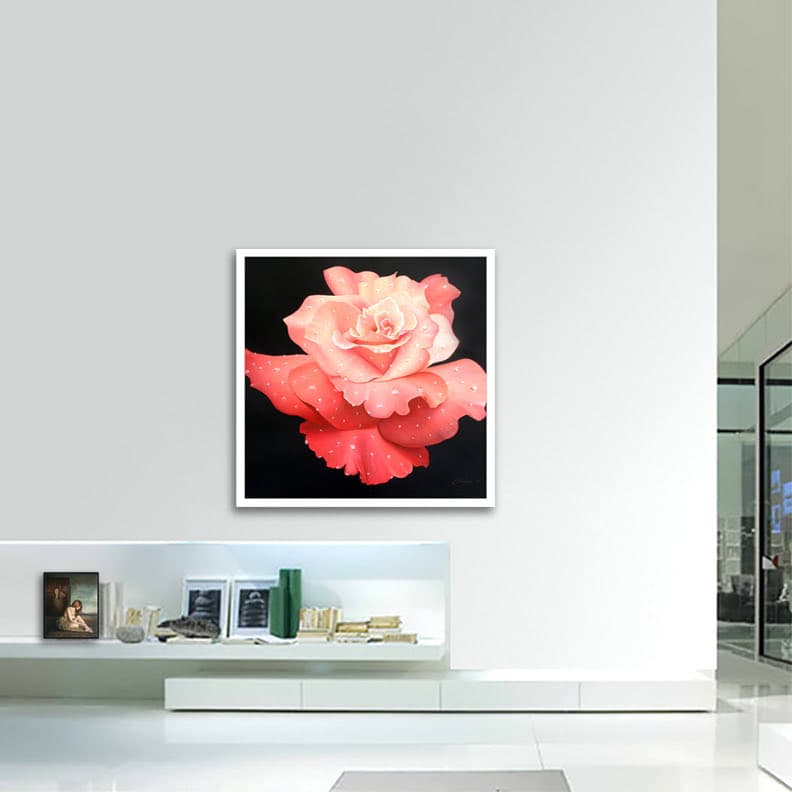 Le Rose – Original Painting on Canvas