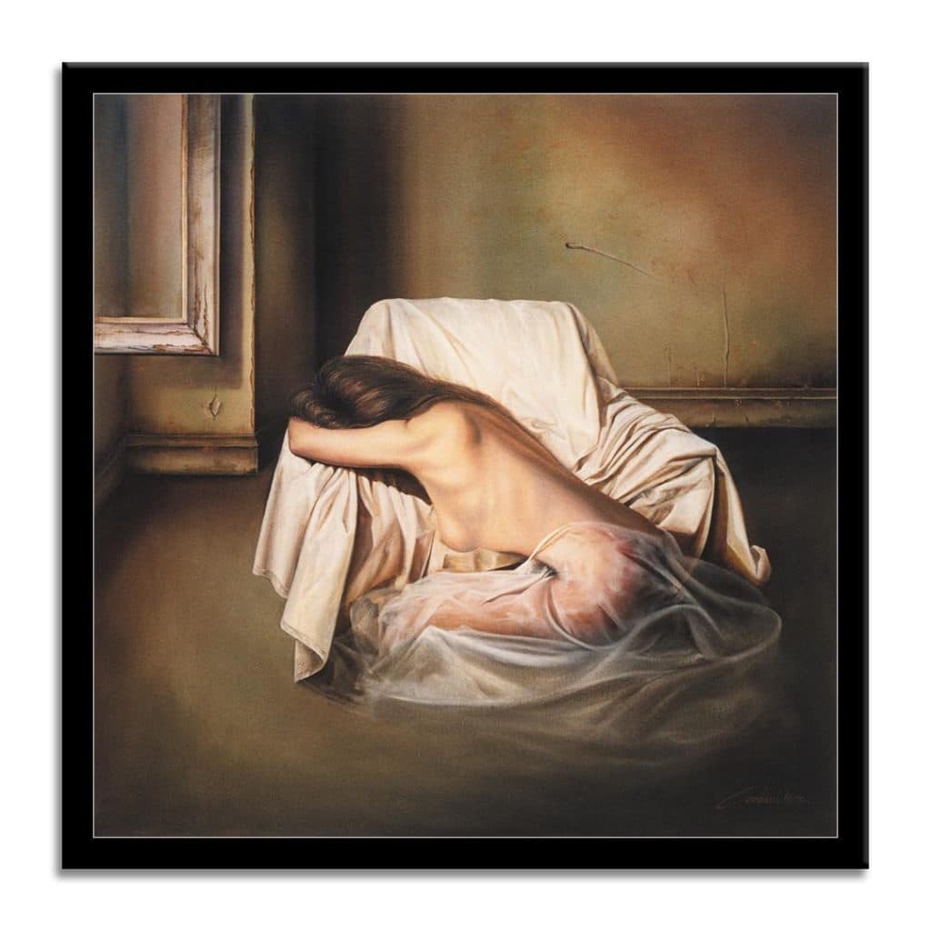 Model - Original Painting on Canvas