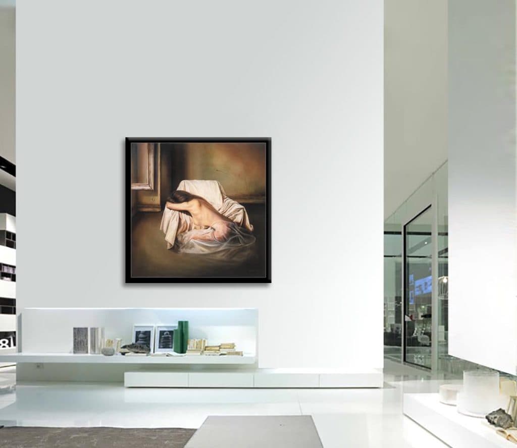 Model - Original Painting on Canvas