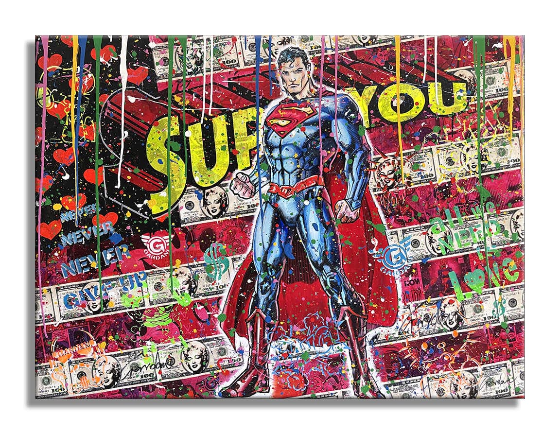 Superhero – Original Painting on canvas