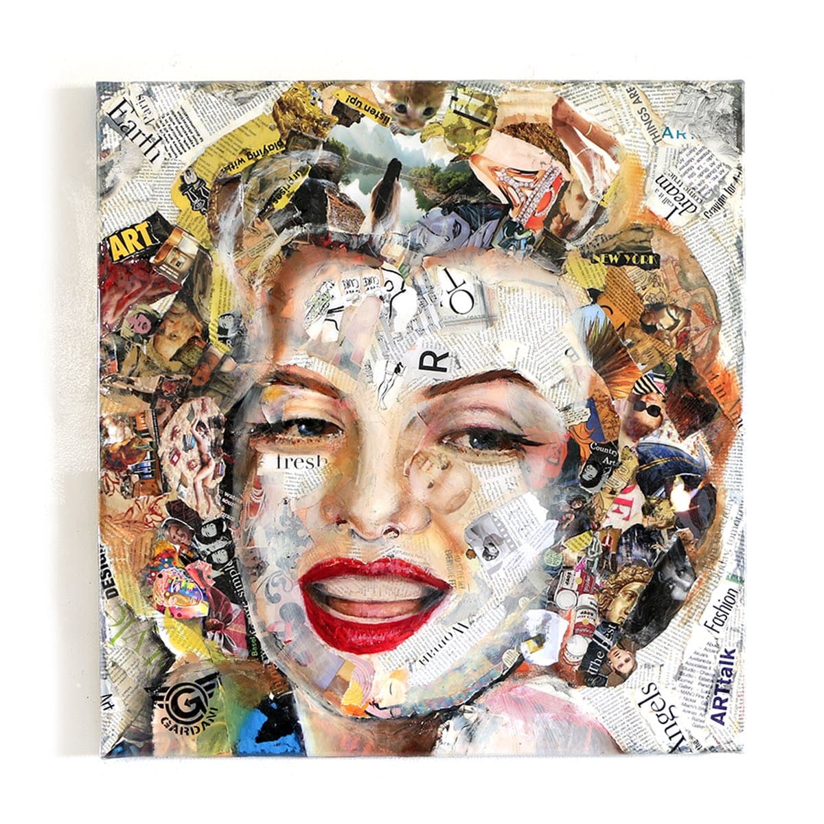 Marilyn New York - Original Painting on Canvas