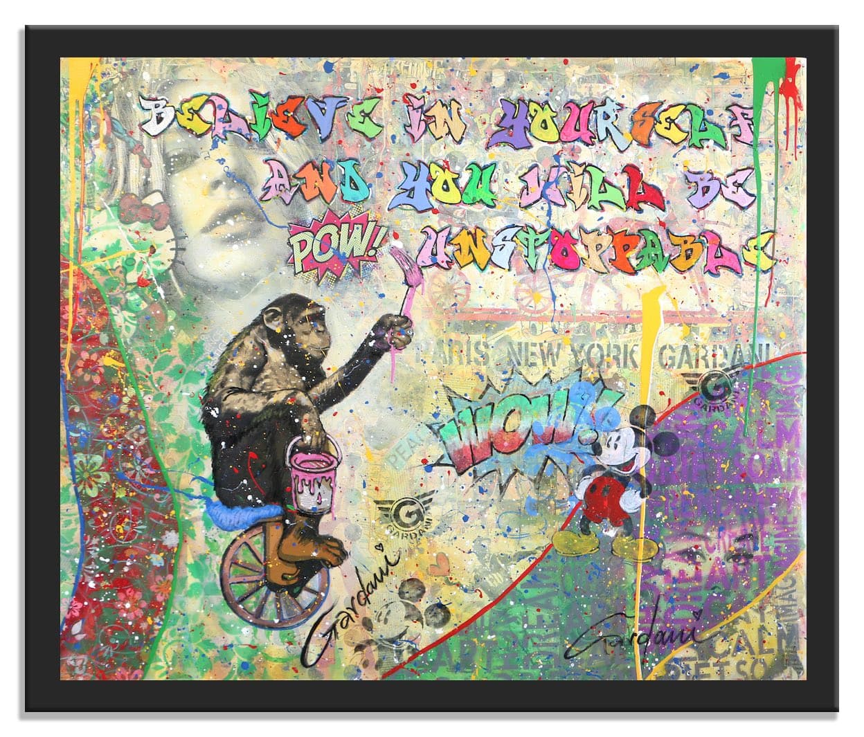 unstoppable - Original Painting on Canvas
