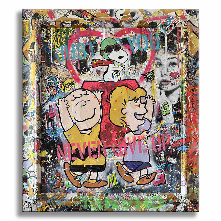 Snoopy Safe Driver – Original Painting on canvas